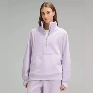 Lululemon Scuba Oversized Funnel Neck Half Zip Sweatshirt size XL XXL
